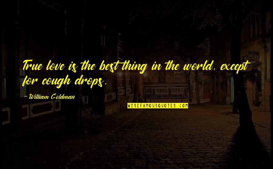 Otetela Quotes By William Goldman: True love is the best thing in the Otetela Quotes By William Goldman: True love is the best thing in the