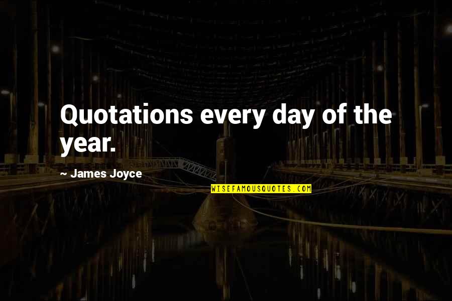 Otieno Polycarp Quotes By James Joyce: Quotations every day of the year.