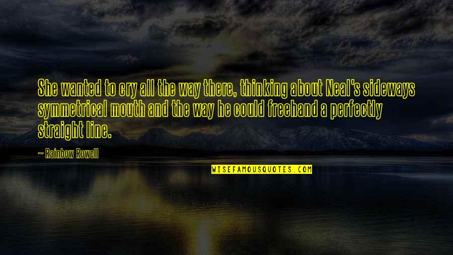 Outright Forward Bid And Ask Quotes By Rainbow Rowell: She wanted to cry all the way there,