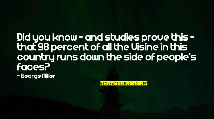 Overconfident Person Quotes By George Miller: Did you know - and studies prove this