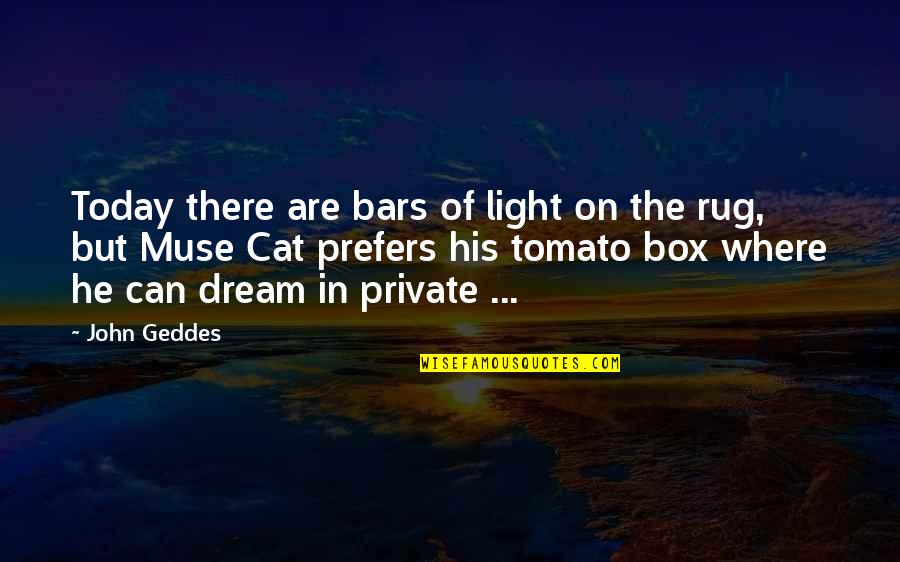 Overfishing Articles Quotes By John Geddes: Today there are bars of light on the Overfishing Articles Quotes By John Geddes: Today there are bars of light on the