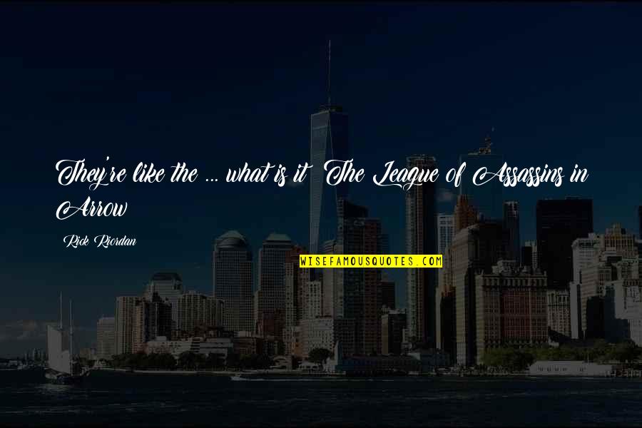 Ozoua Quotes By Rick Riordan: They're like the ... what is it? The