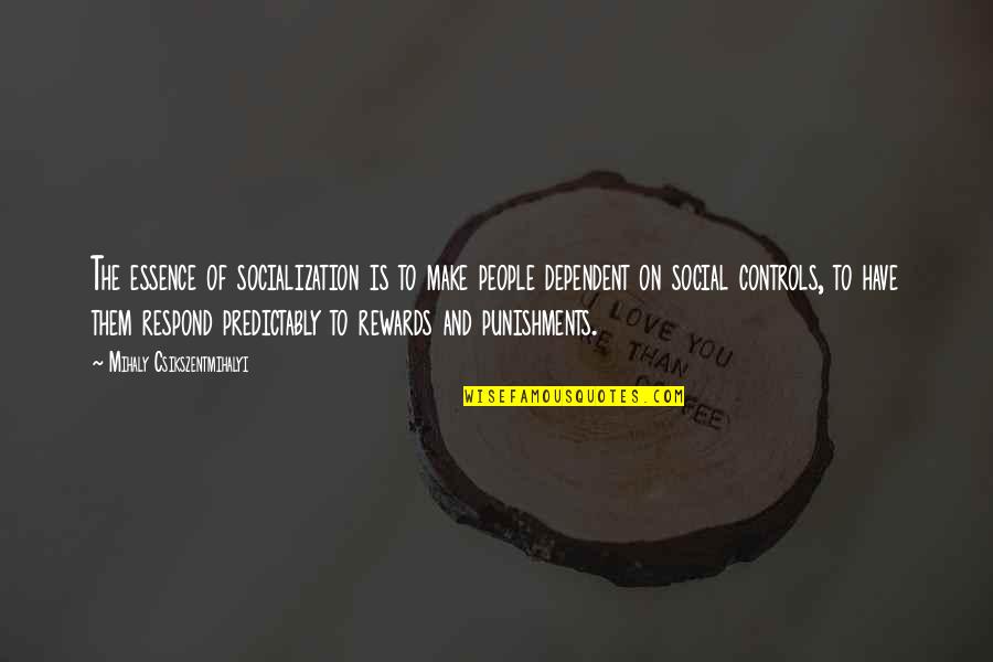 P 17 Quotes By Mihaly Csikszentmihalyi: The essence of socialization is to make people P 17 Quotes By Mihaly Csikszentmihalyi: The essence of socialization is to make people