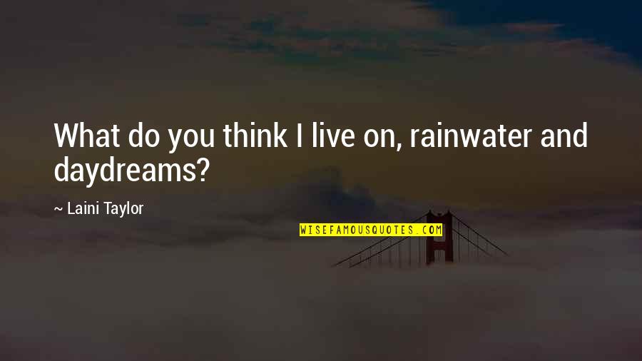 P238 Review Quotes By Laini Taylor: What do you think I live on, rainwater P238 Review Quotes By Laini Taylor: What do you think I live on, rainwater