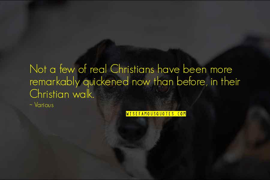 P343 18 Volt Quotes By Various: Not a few of real Christians have been