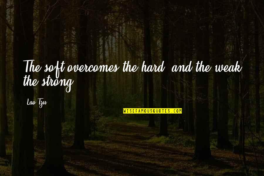 Pa Dot Gov Quotes By Lao-Tzu: The soft overcomes the hard; and the weak