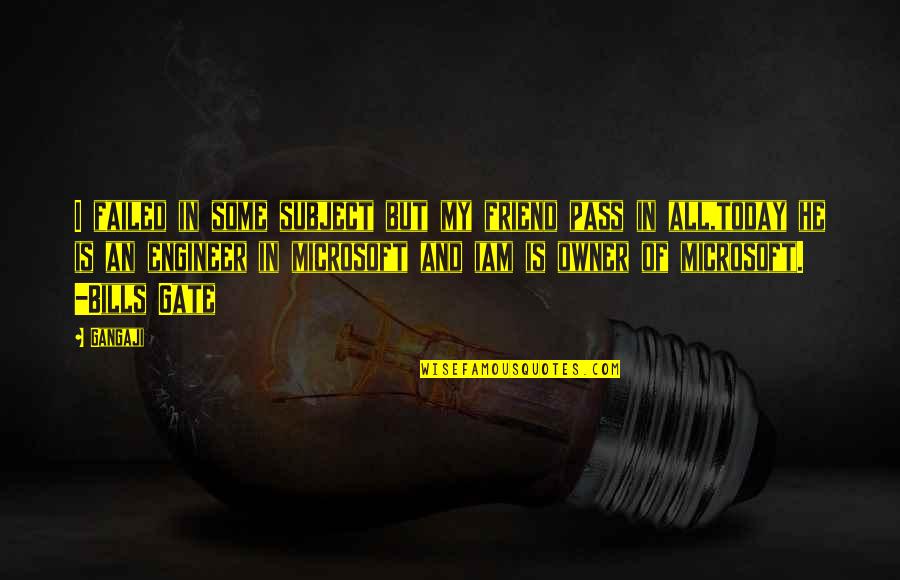 Paced Feeding Quotes By Gangaji: I failed in some subject but my friend Paced Feeding Quotes By Gangaji: I failed in some subject but my friend
