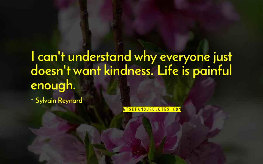 Painful Life Quotes By Sylvain Reynard: I can't understand why everyone just doesn't want