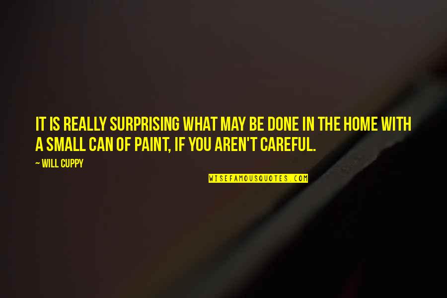 Painting And Decorating Quotes By Will Cuppy: It is really surprising what may be done