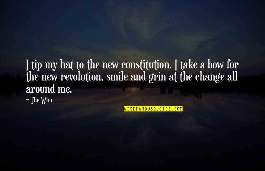 Panpsychism Wikipedia Quotes By The Who: I tip my hat to the new constitution, Panpsychism Wikipedia Quotes By The Who: I tip my hat to the new constitution,