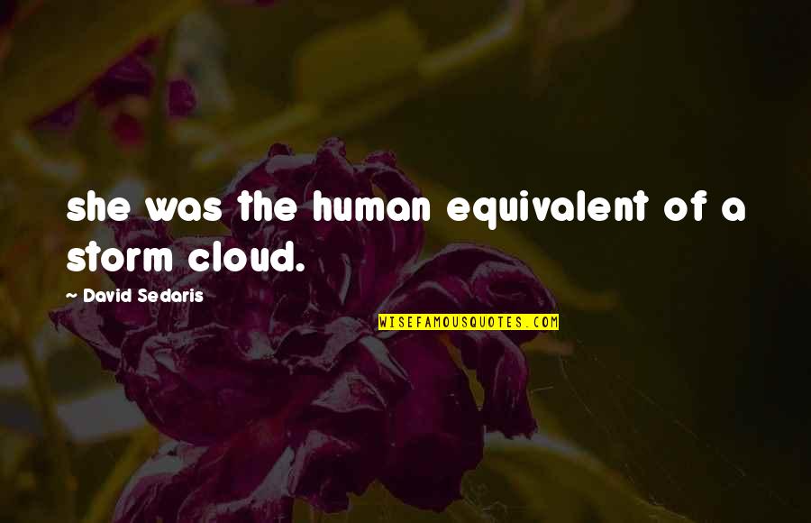 Paoletti Tripadvisor Quotes By David Sedaris: she was the human equivalent of a storm Paoletti Tripadvisor Quotes By David Sedaris: she was the human equivalent of a storm