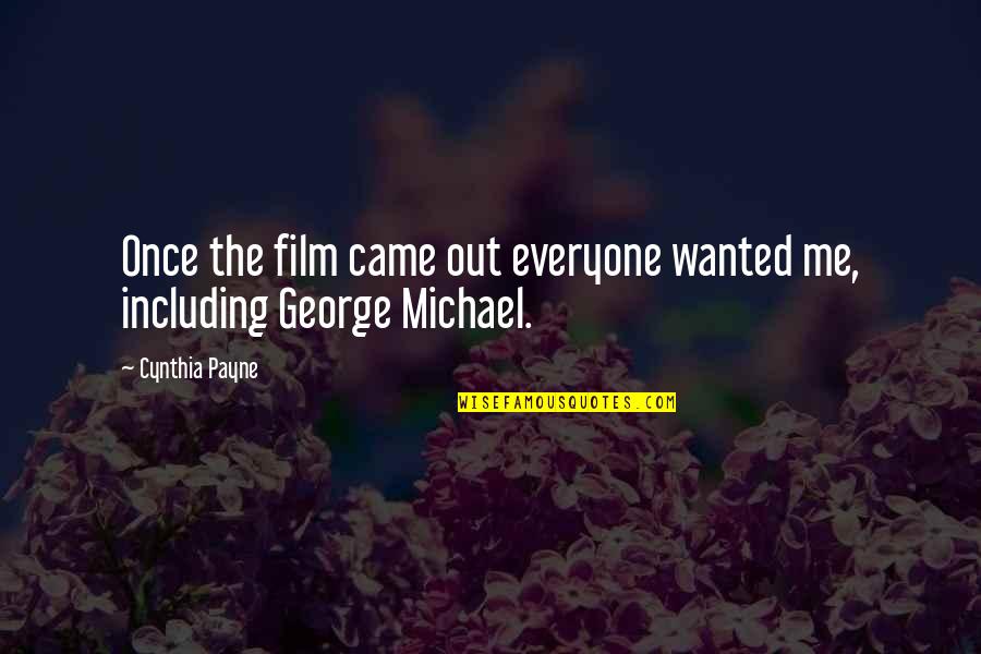 Papercut Linkin Quotes By Cynthia Payne: Once the film came out everyone wanted me,