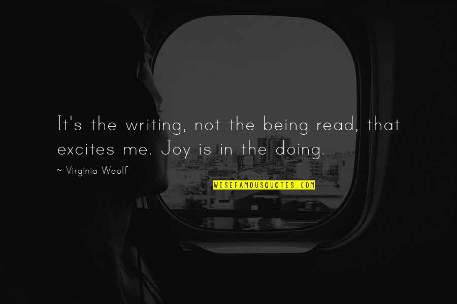 Papernow Reviews Quotes By Virginia Woolf: It's the writing, not the being read, that