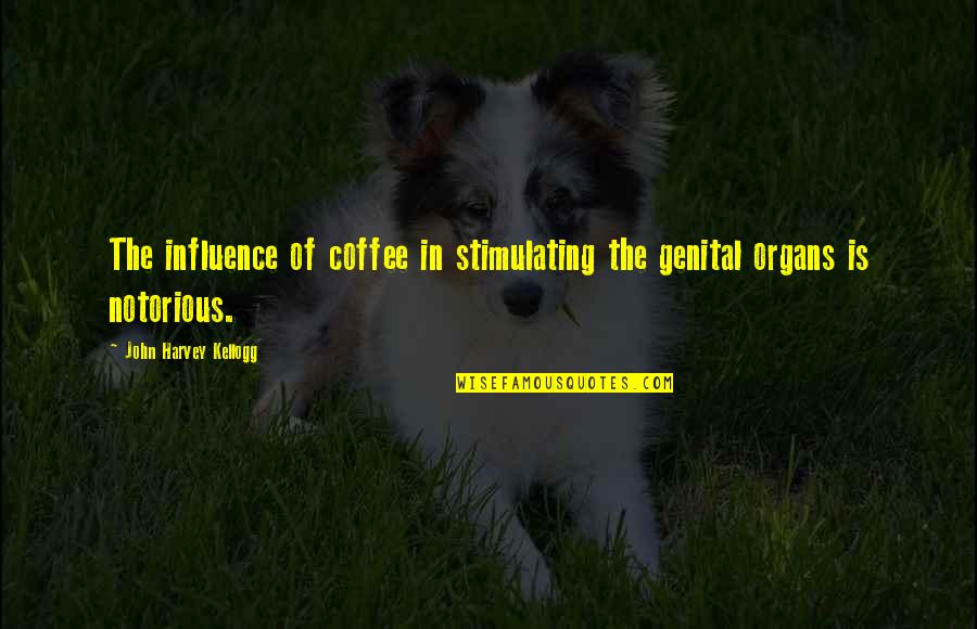 Paprazzi Quotes By John Harvey Kellogg: The influence of coffee in stimulating the genital