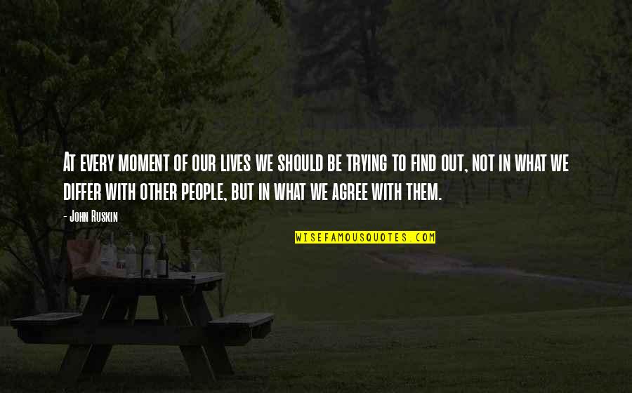 Parchisi Quotes By John Ruskin: At every moment of our lives we should Parchisi Quotes By John Ruskin: At every moment of our lives we should