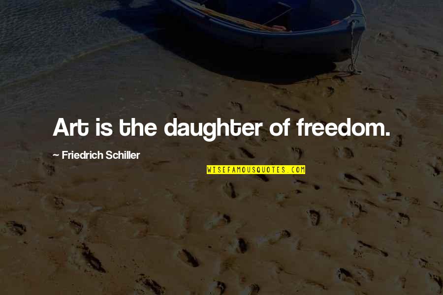 Paridaensinstituut Quotes By Friedrich Schiller: Art is the daughter of freedom. Paridaensinstituut Quotes By Friedrich Schiller: Art is the daughter of freedom.