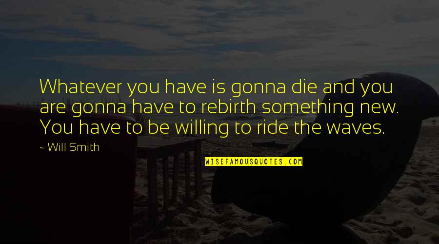 Parsing Nested Quotes By Will Smith: Whatever you have is gonna die and you