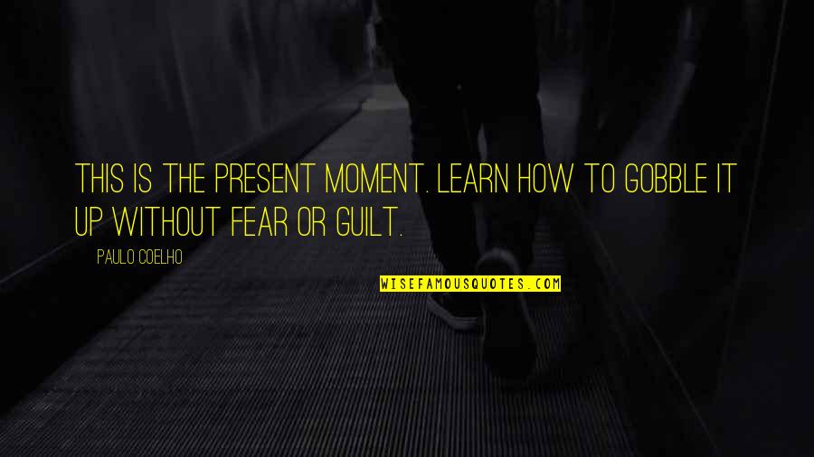 Participantservices Ebcflex Quotes By Paulo Coelho: This is the present moment. Learn how to