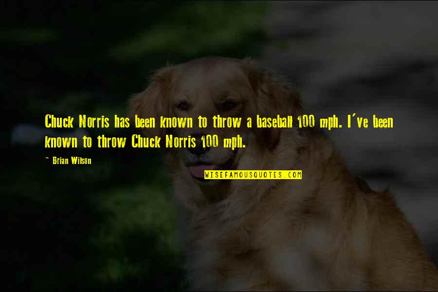 Party Enjoyed Quotes By Brian Wilson: Chuck Norris has been known to throw a