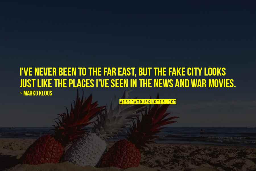 Pasamos De Escribirnos Quotes By Marko Kloos: I've never been to the Far East, but