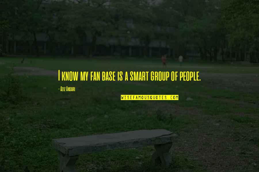 Pasaremos A La Quotes By Aziz Ansari: I know my fan base is a smart Pasaremos A La Quotes By Aziz Ansari: I know my fan base is a smart