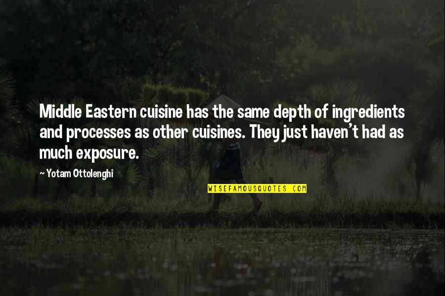 Passing Of A Loved One Quotes By Yotam Ottolenghi: Middle Eastern cuisine has the same depth of