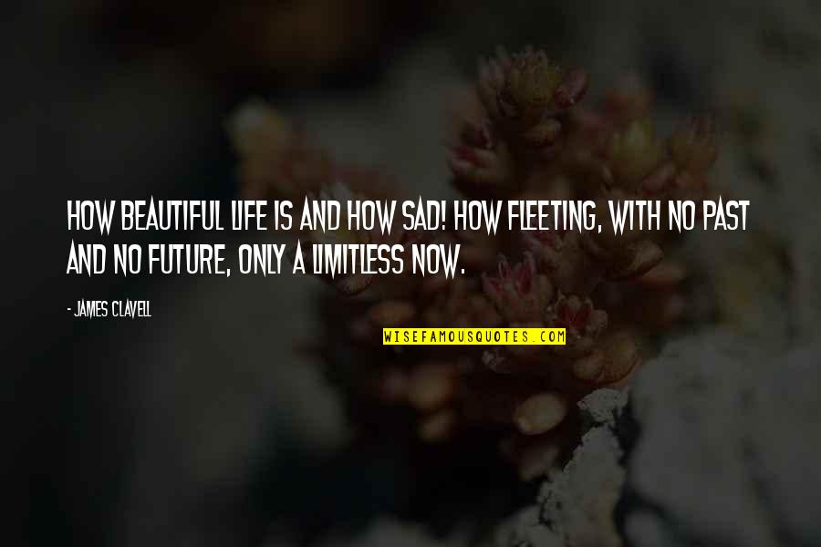 Past & Future Life Quotes By James Clavell: How beautiful life is and how sad! How