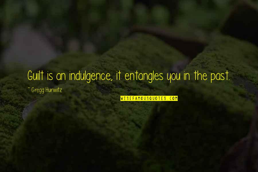 Past Guilt Quotes By Gregg Hurwitz: Guilt is an indulgence, it entangles you in