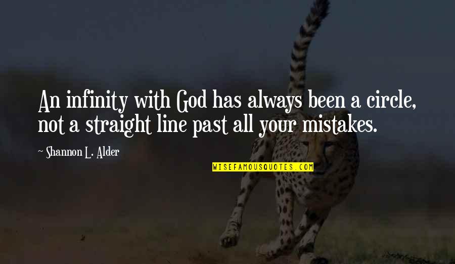 Past Mistakes Quotes By Shannon L. Alder: An infinity with God has always been a