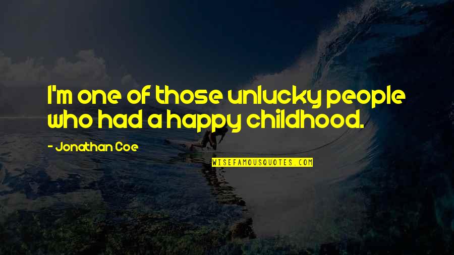 Pastafarians And Pirates Quotes By Jonathan Coe: I'm one of those unlucky people who had
