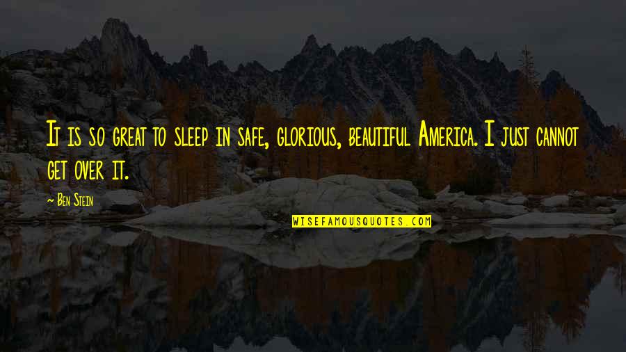 Pastrovich Yachts Quotes By Ben Stein: It is so great to sleep in safe, Pastrovich Yachts Quotes By Ben Stein: It is so great to sleep in safe,