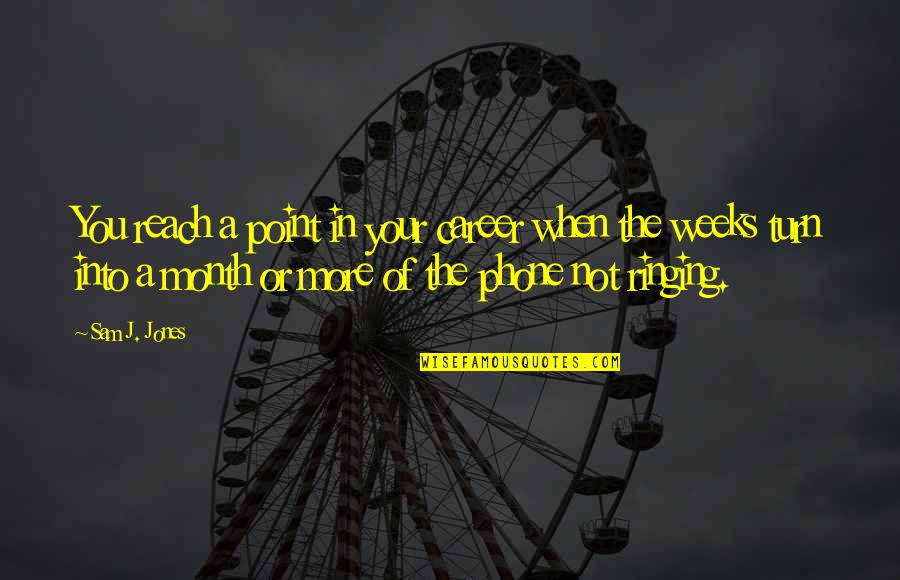 Pataya Quotes By Sam J. Jones: You reach a point in your career when