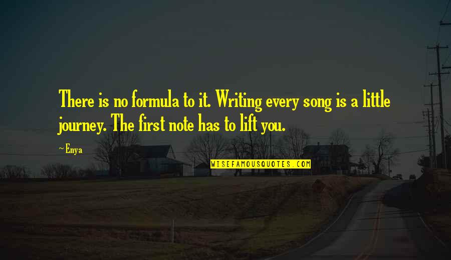 Paternalistic Quotes By Enya: There is no formula to it. Writing every Paternalistic Quotes By Enya: There is no formula to it. Writing every