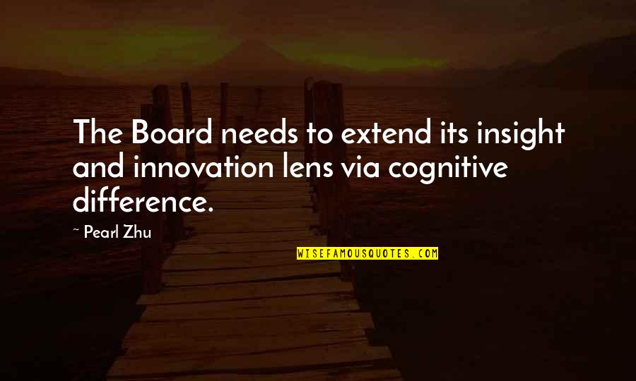 Patronizing Quotes By Pearl Zhu: The Board needs to extend its insight and