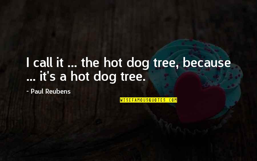 Paul Reubens Quotes By Paul Reubens: I call it ... the hot dog tree,