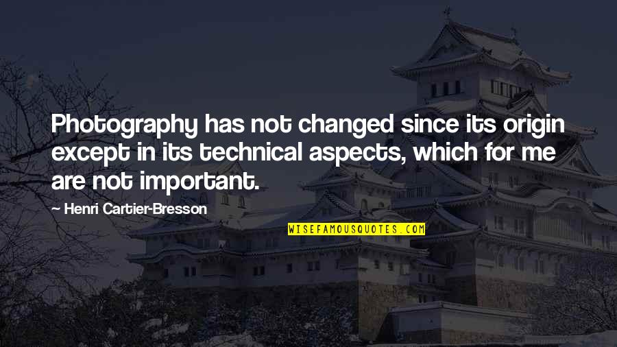 Paulinho Quotes By Henri Cartier-Bresson: Photography has not changed since its origin except Paulinho Quotes By Henri Cartier-Bresson: Photography has not changed since its origin except