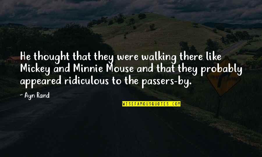 Pavlenko Emotions Quotes By Ayn Rand: He thought that they were walking there like Pavlenko Emotions Quotes By Ayn Rand: He thought that they were walking there like