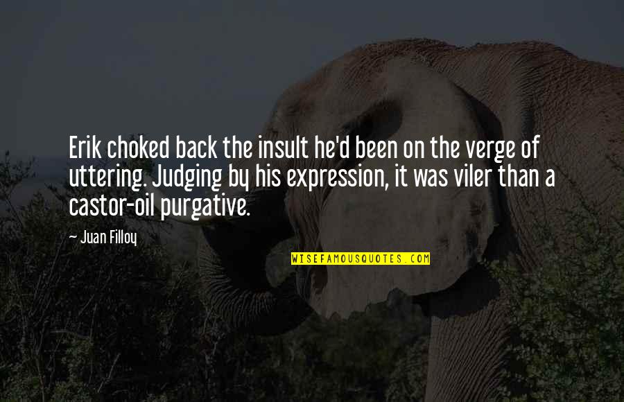Pavneet Mumick Quotes By Juan Filloy: Erik choked back the insult he'd been on Pavneet Mumick Quotes By Juan Filloy: Erik choked back the insult he'd been on