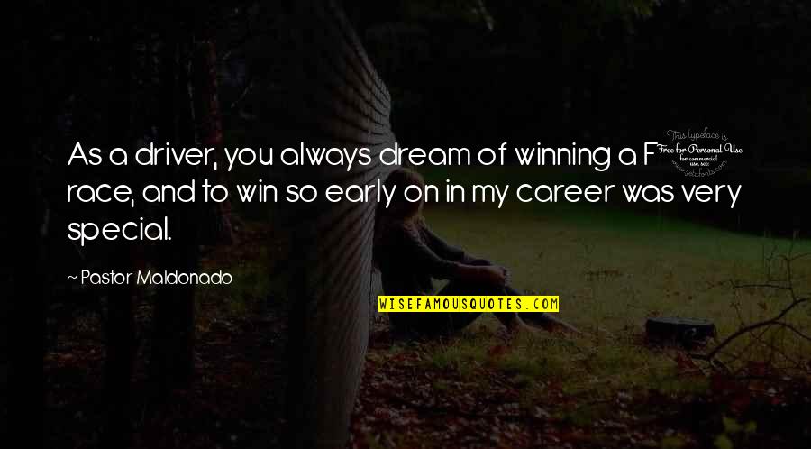 Payday Loan Quotes By Pastor Maldonado: As a driver, you always dream of winning