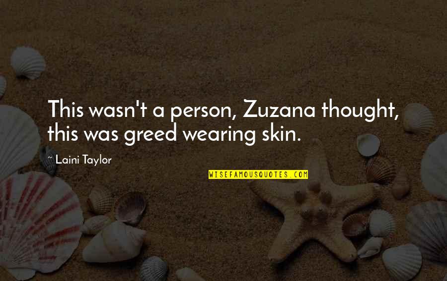 Paydin Lopachins Height Quotes By Laini Taylor: This wasn't a person, Zuzana thought, this was