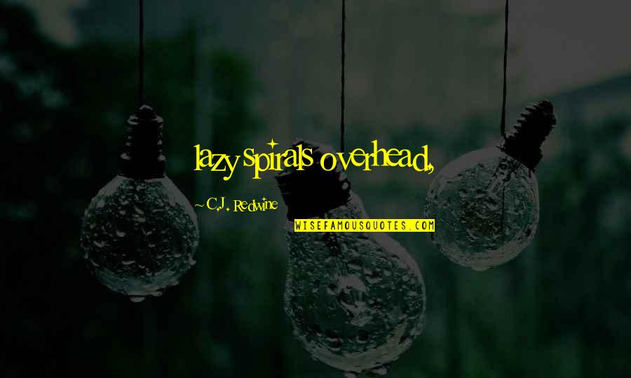 Pebbles Stone Quotes By C.J. Redwine: lazy spirals overhead, Pebbles Stone Quotes By C.J. Redwine: lazy spirals overhead,