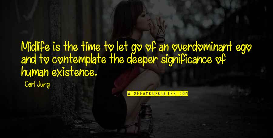 Pengerang Terminal Sdn Quotes By Carl Jung: Midlife is the time to let go of