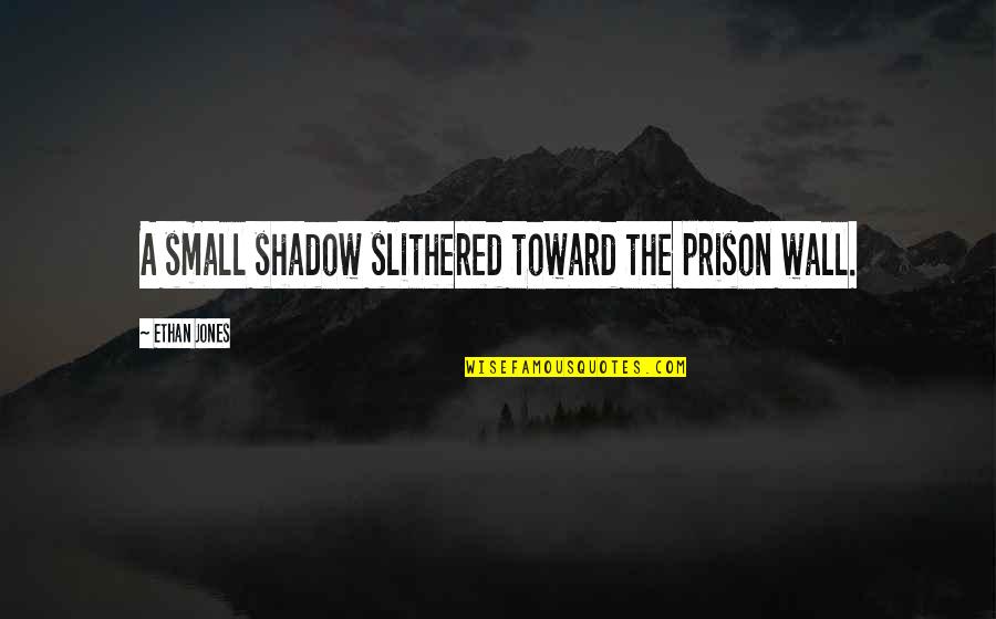 Penggilingan Gandum Quotes By Ethan Jones: A small shadow slithered toward the prison wall.