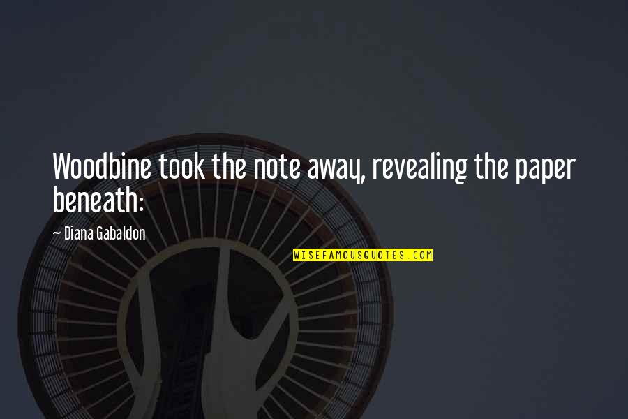 Pentagram Quotes By Diana Gabaldon: Woodbine took the note away, revealing the paper Pentagram Quotes By Diana Gabaldon: Woodbine took the note away, revealing the paper