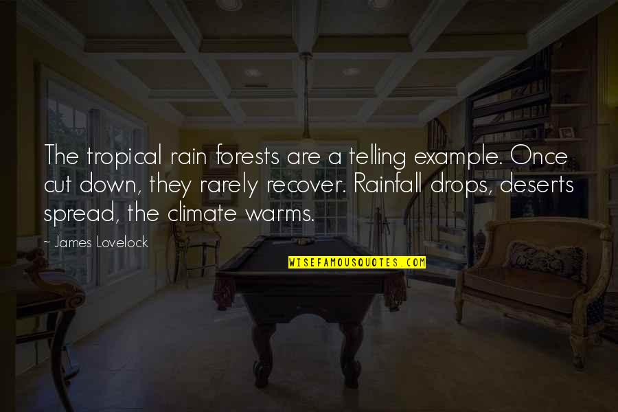 People That Dont Like You Quotes By James Lovelock: The tropical rain forests are a telling example.