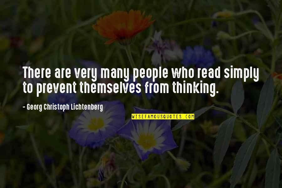 People Who Read Quotes By Georg Christoph Lichtenberg: There are very many people who read simply People Who Read Quotes By Georg Christoph Lichtenberg: There are very many people who read simply