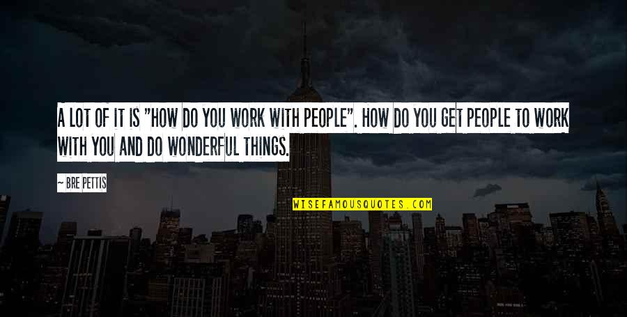 People You Work With Quotes By Bre Pettis: A lot of it is "how do you