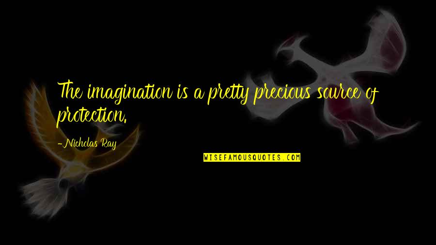 Pepeng Pinakamaangas Quotes By Nicholas Ray: The imagination is a pretty precious source of