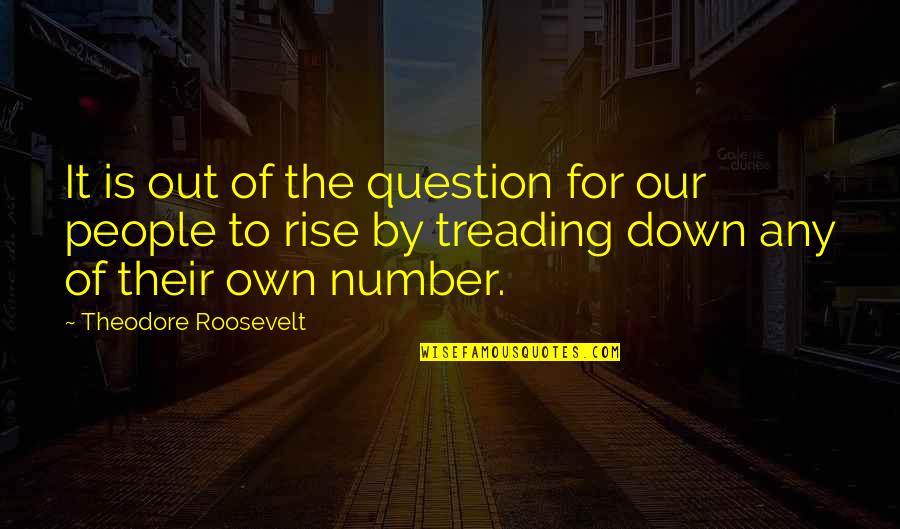 Percy Barnevik Quotes By Theodore Roosevelt: It is out of the question for our