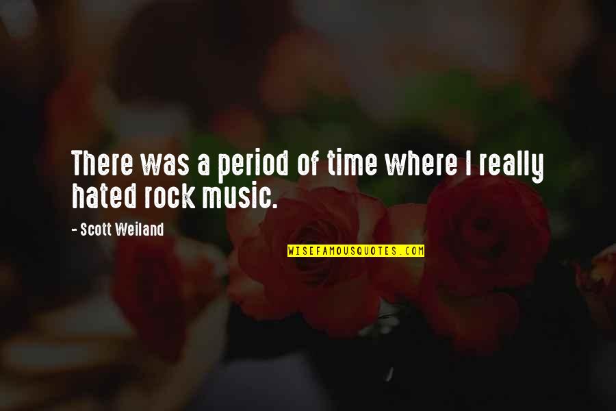 Perfect For Eachother Quotes By Scott Weiland: There was a period of time where I